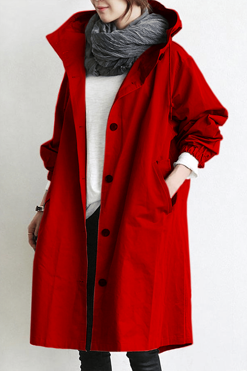 Women's Hooded Jacket in Medium Length