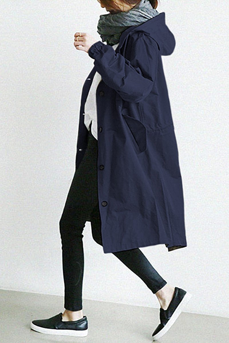 Women's Hooded Jacket in Medium Length