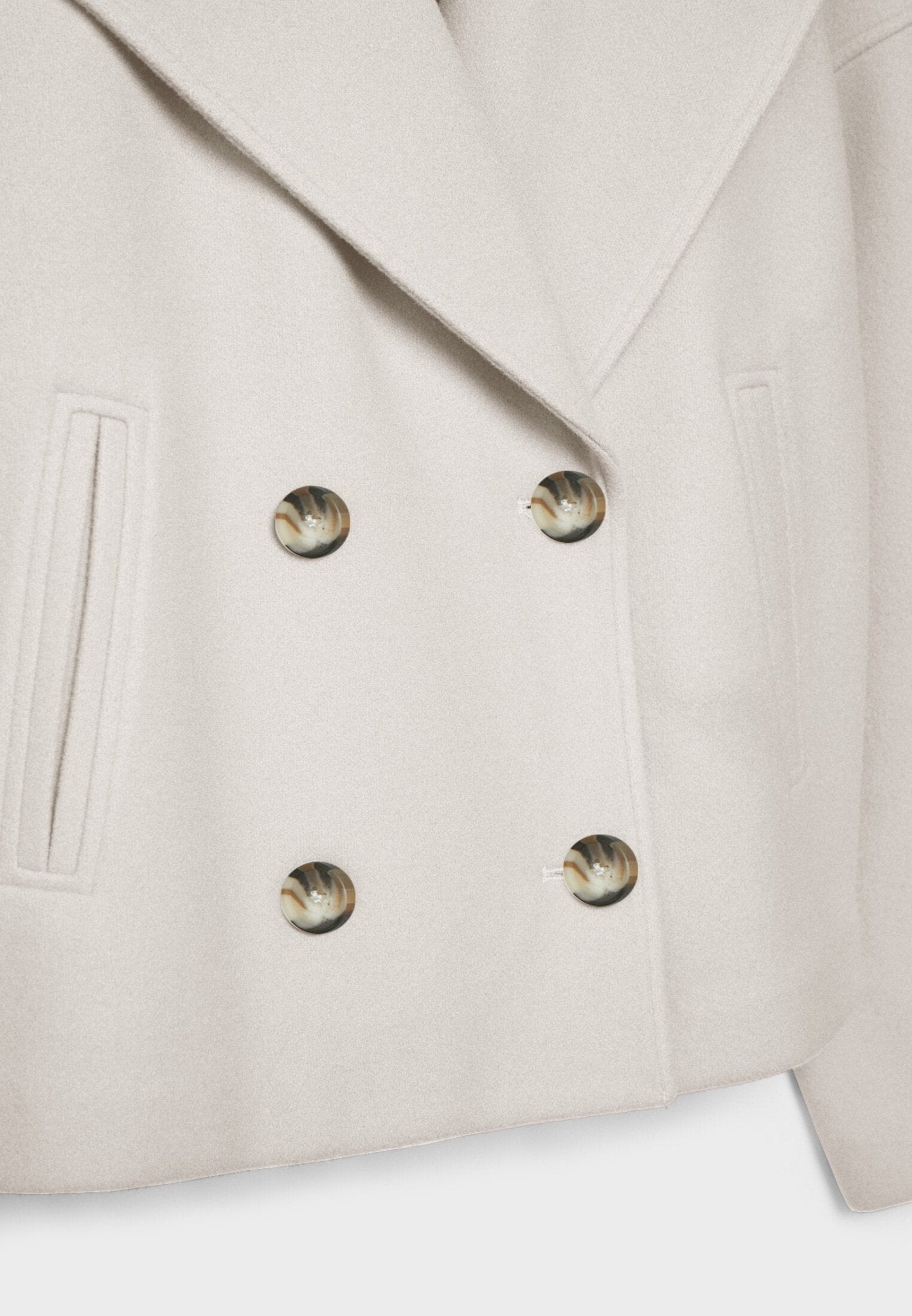 Women's Jacket with Short Cut & Double Breasted | Davy