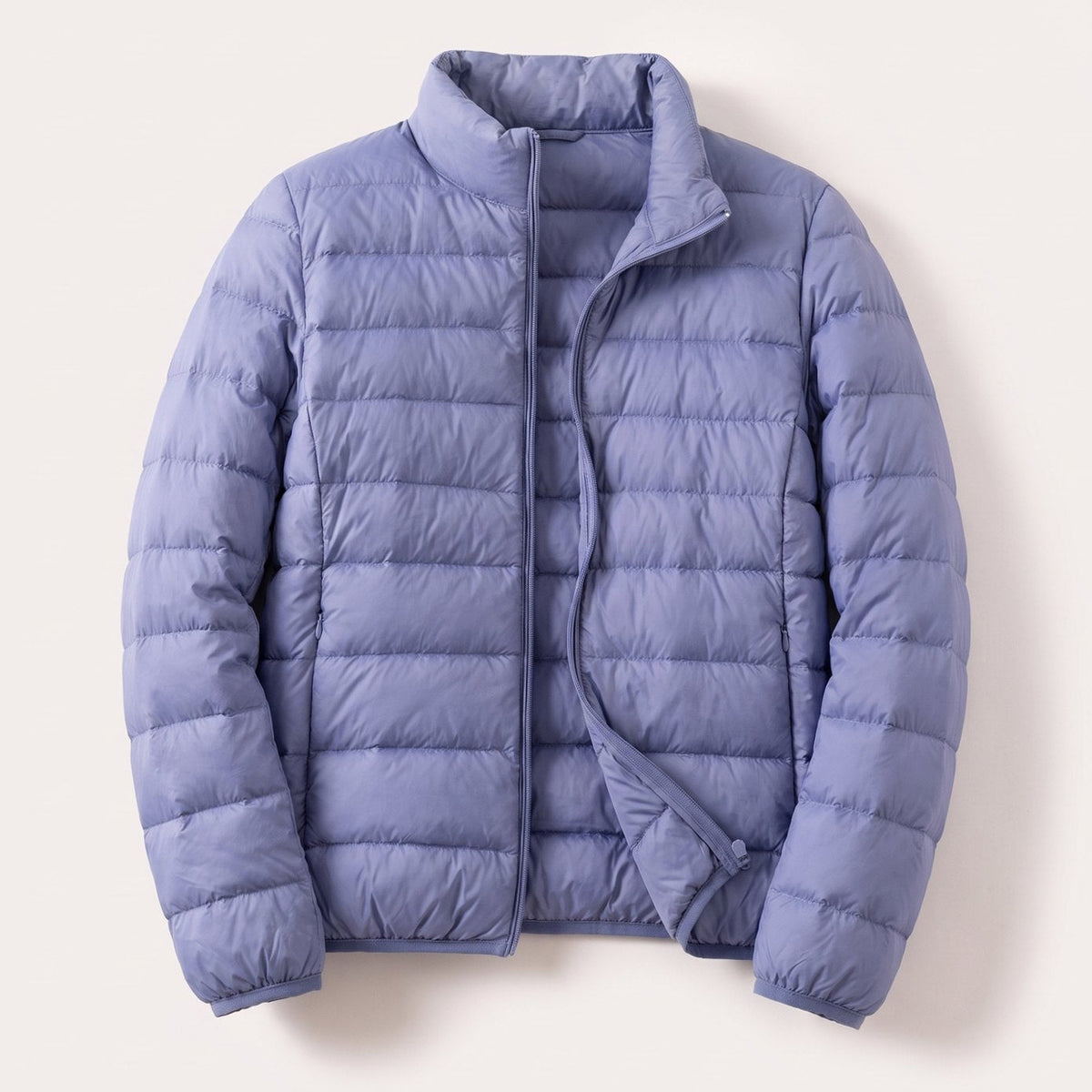 Women's Lightweight Down-Fill Stand-Collar Quilted Jacket
