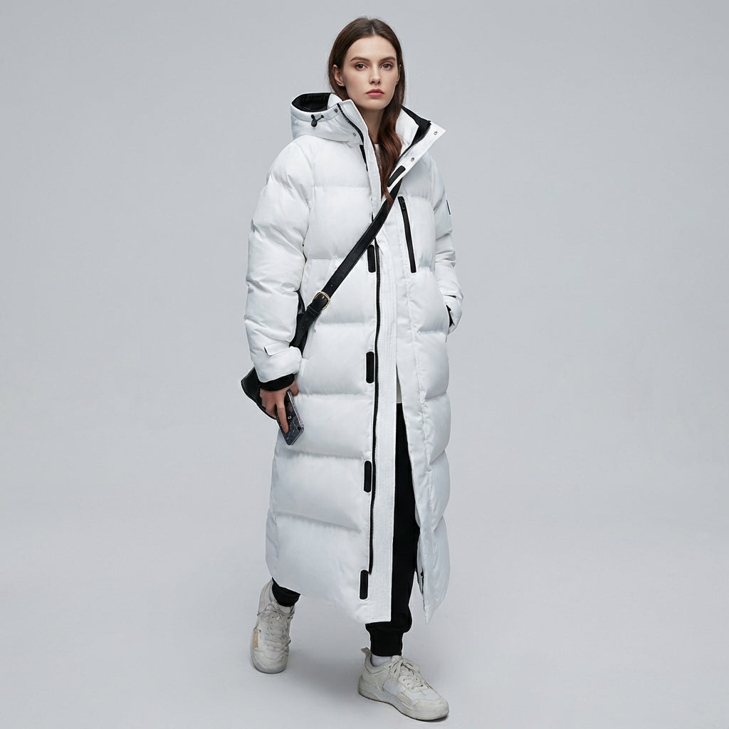 Women's Long Waterproof and Windproof Parka