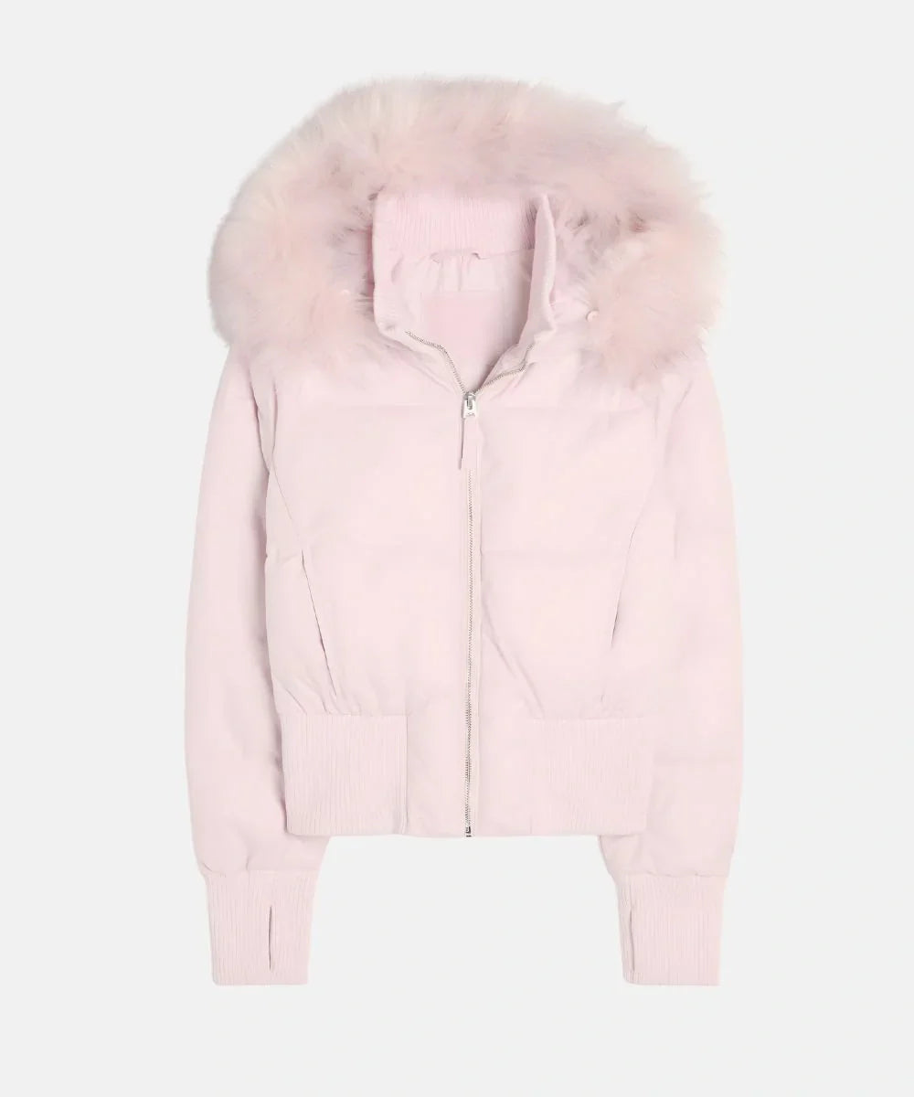 Women's Quilted Winter Jacket with Warm & Removable Hood | Davy