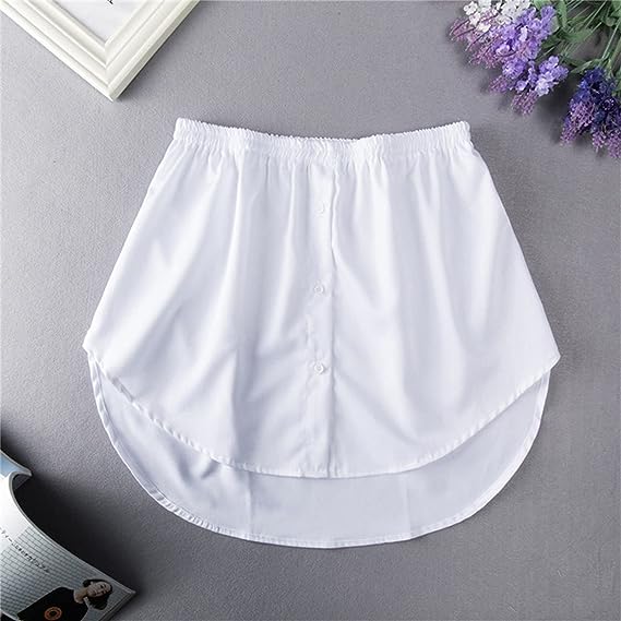Rallonge de chemise pour femme avec ceinture élastique