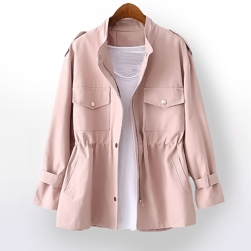 Trench court pour femme