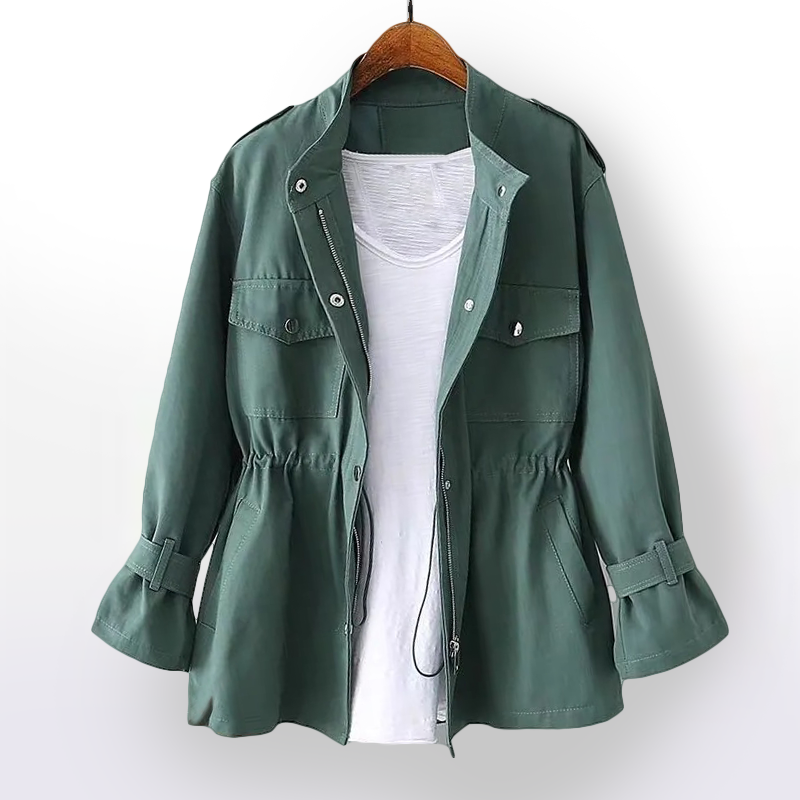Trench court pour femme