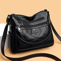 Women's Soft Leather Shoulder Bag