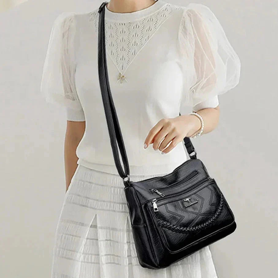 Women's Soft Leather Shoulder Bag