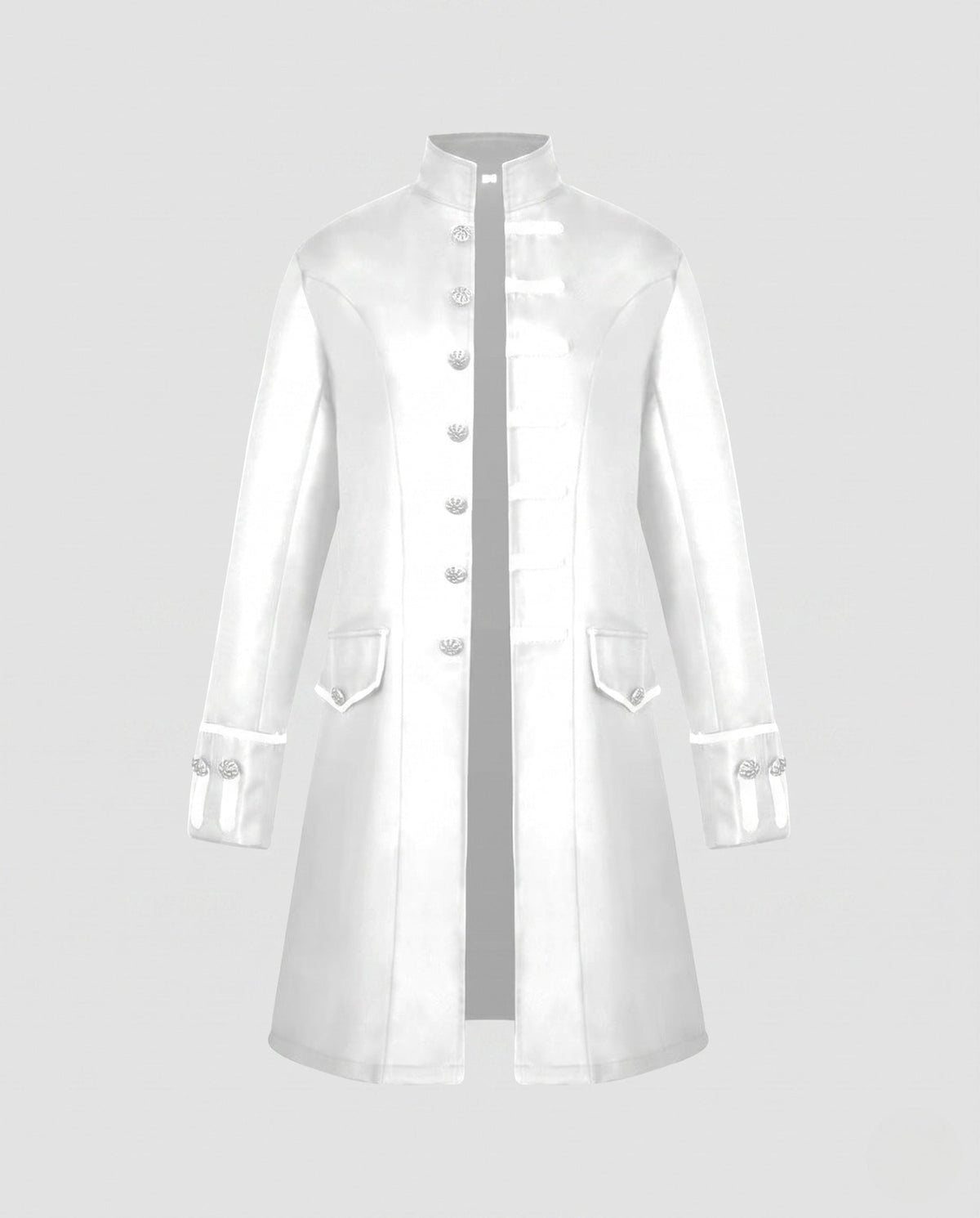 Women's Waistcoat with Embellishments and Asymmetrical Cut