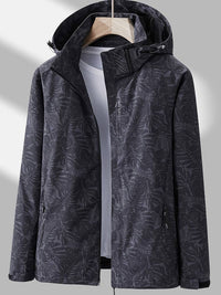 Veste à capuche imperméable et coupe-vent pour femme