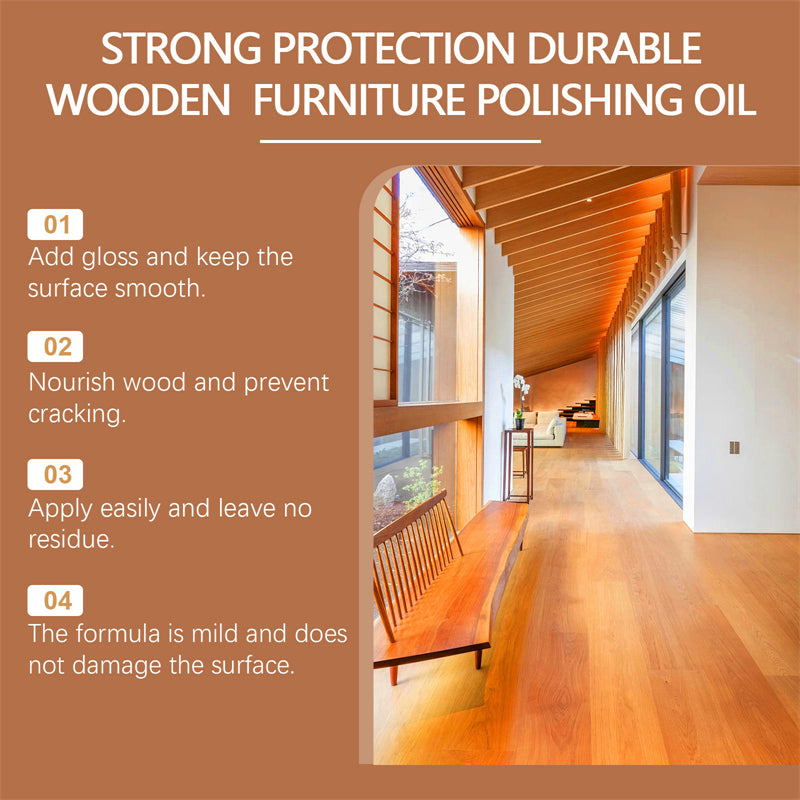Wood Furniture Revitalizing & Protective Oil - Image 5