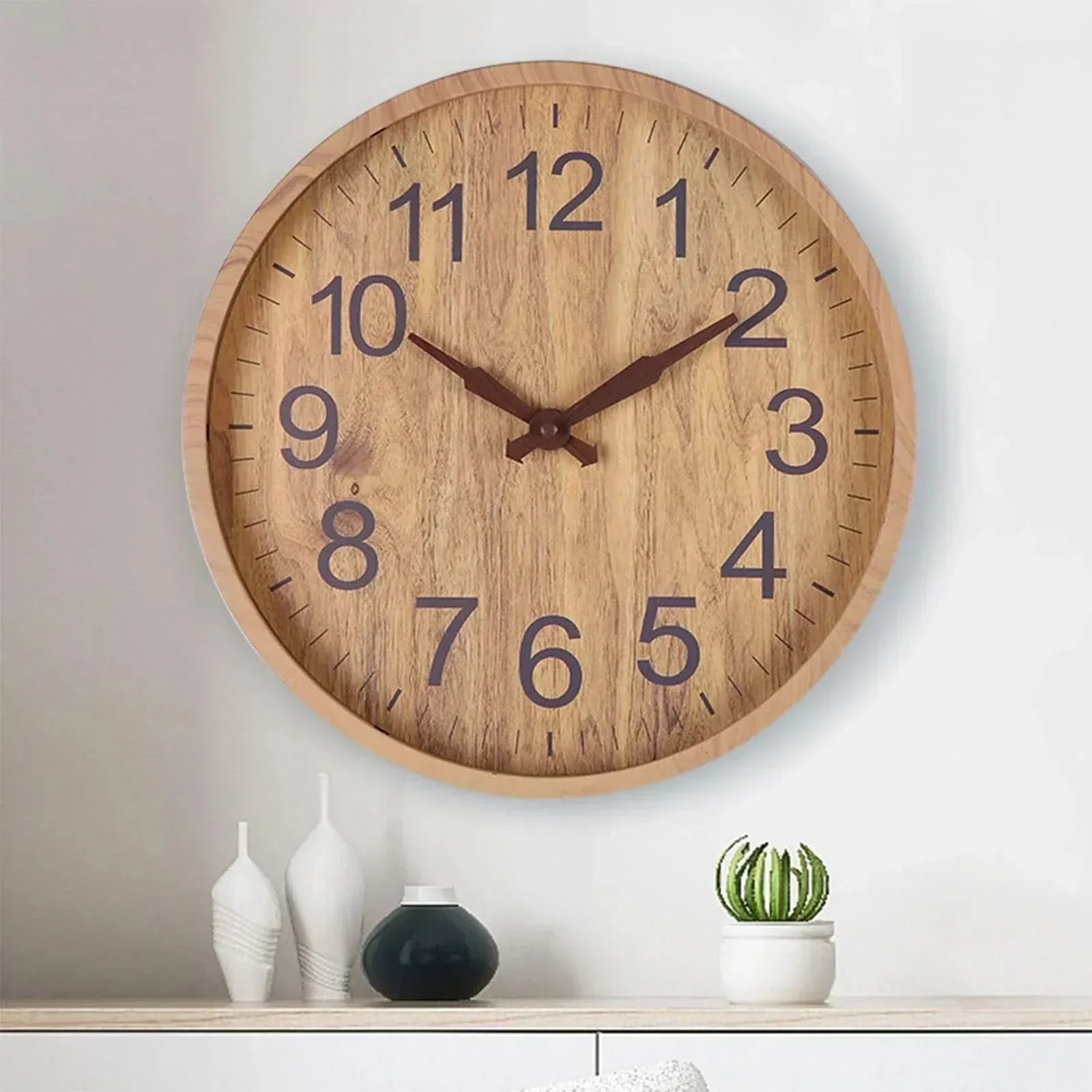 WOODEN CLOCK – Natural Charm for Your Home