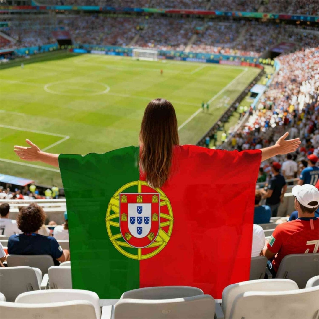 World Cup Flag Lightweight Supporter Cape for Fans