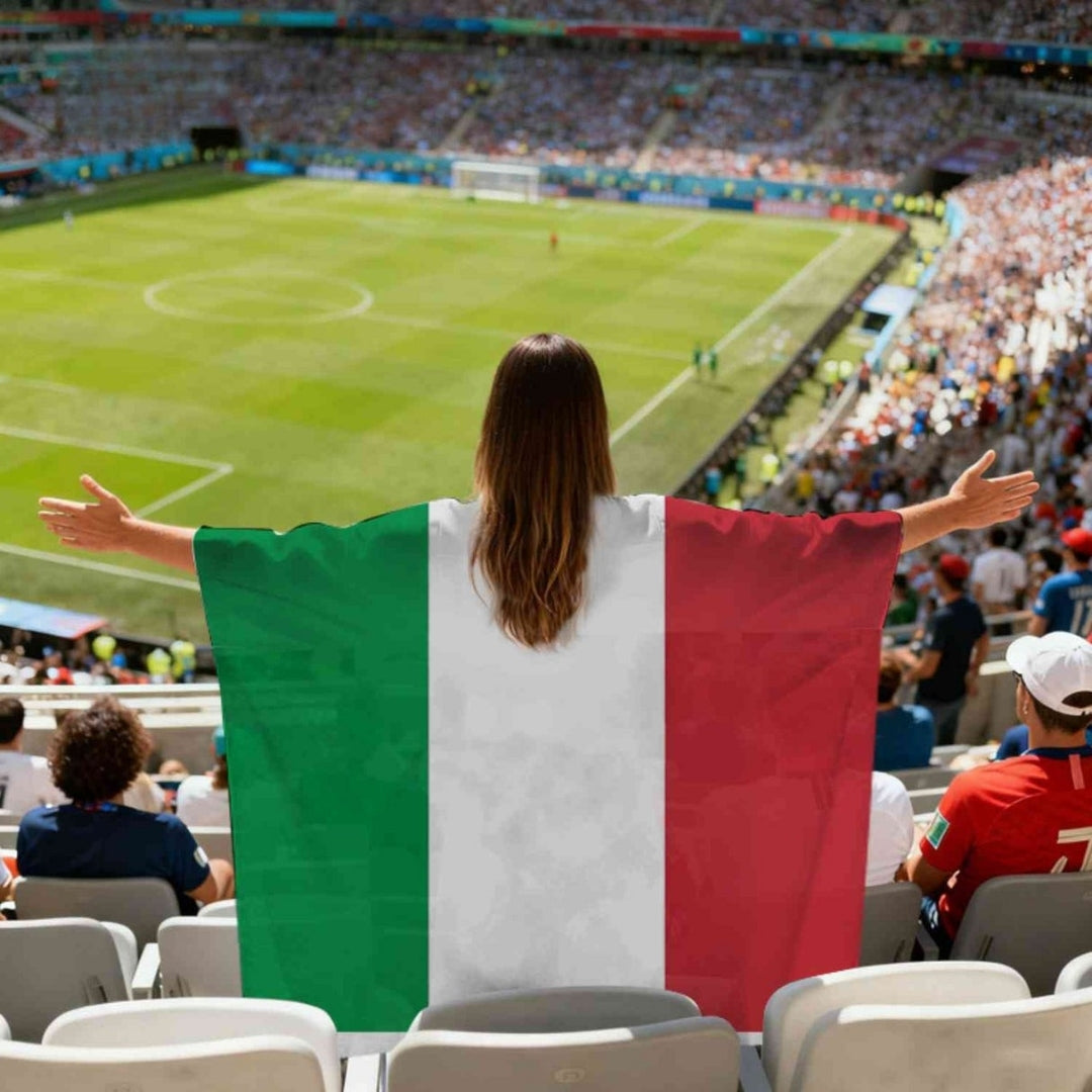 World Cup Flag Lightweight Supporter Cape for Fans