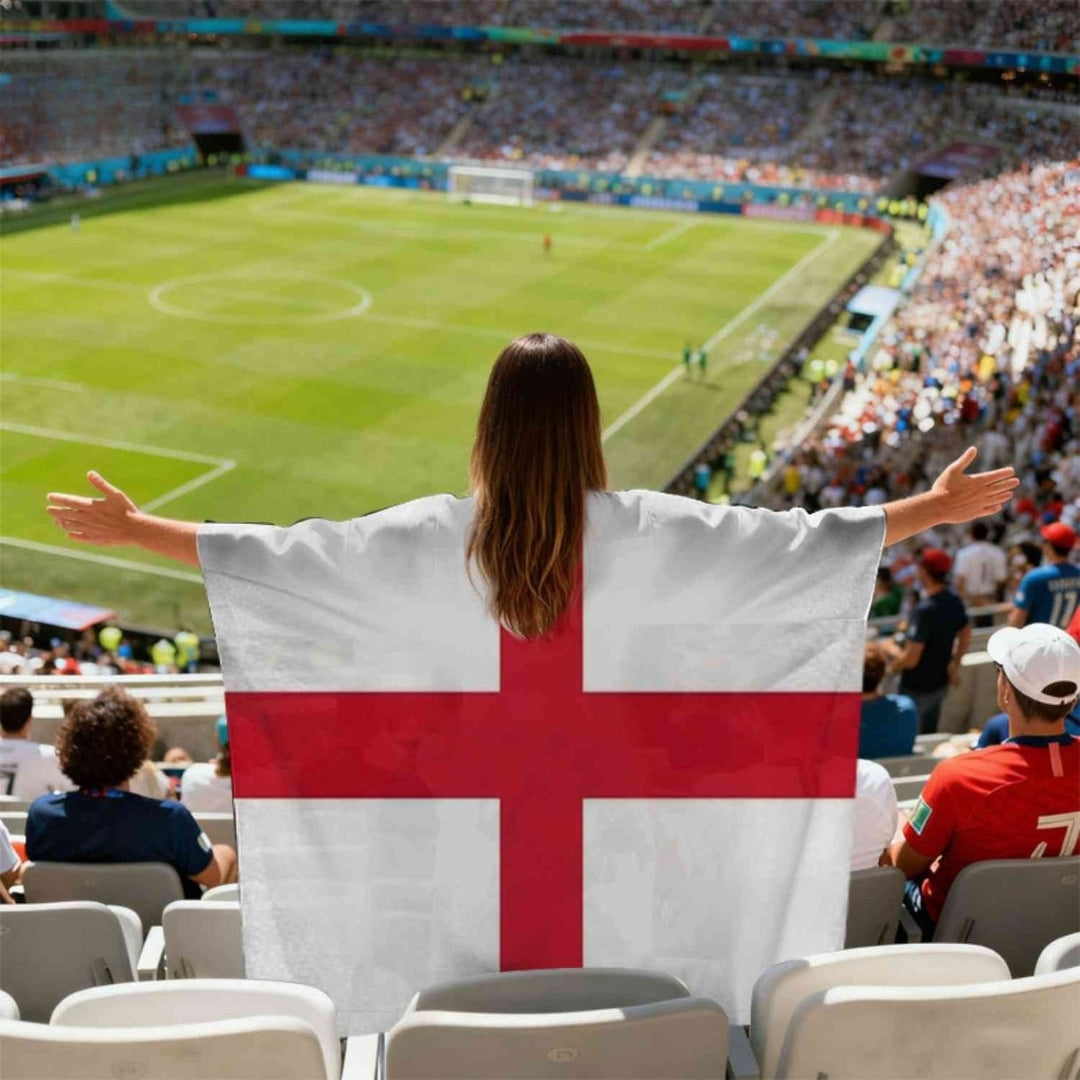 World Cup Flag Lightweight Supporter Cape for Fans