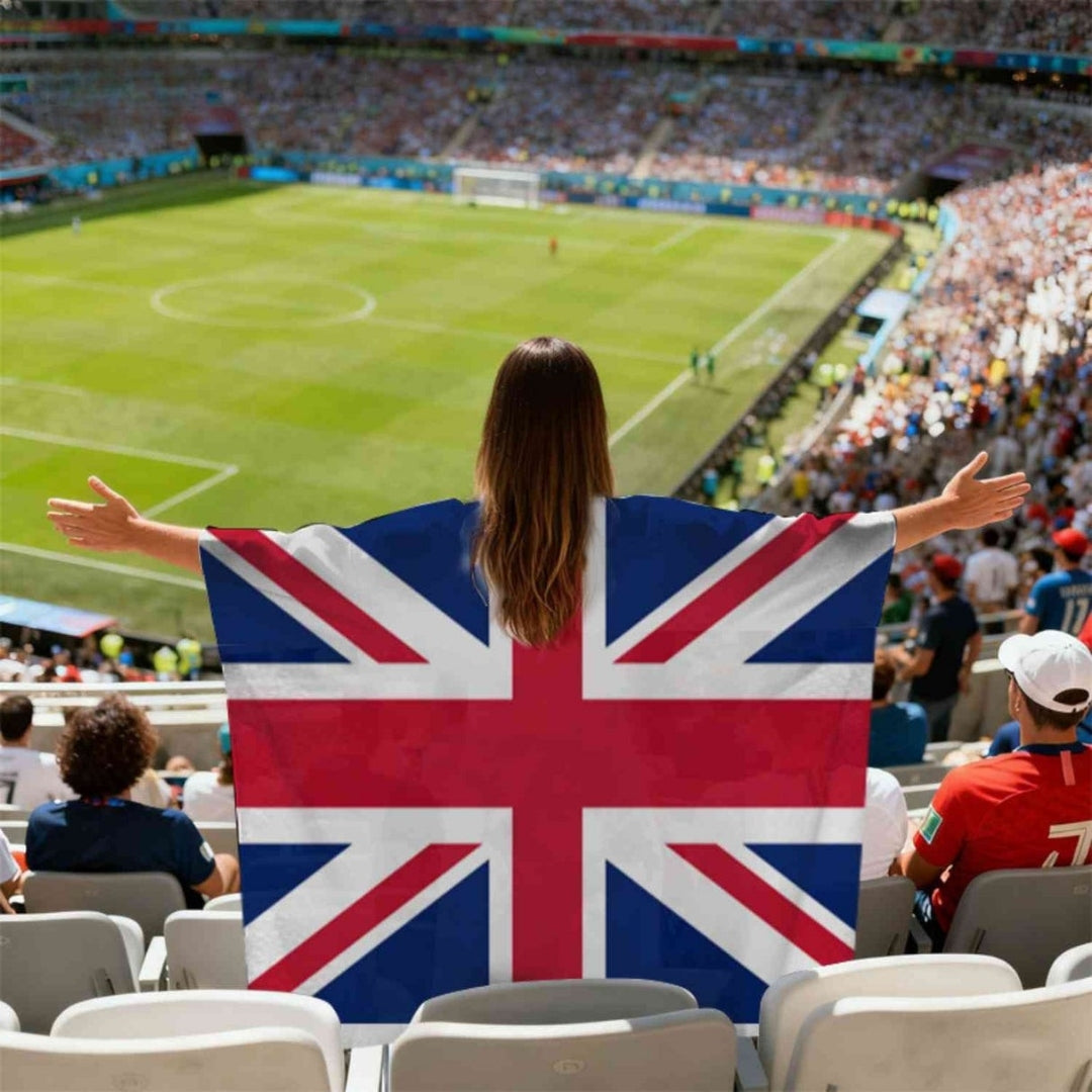 World Cup Flag Lightweight Supporter Cape for Fans