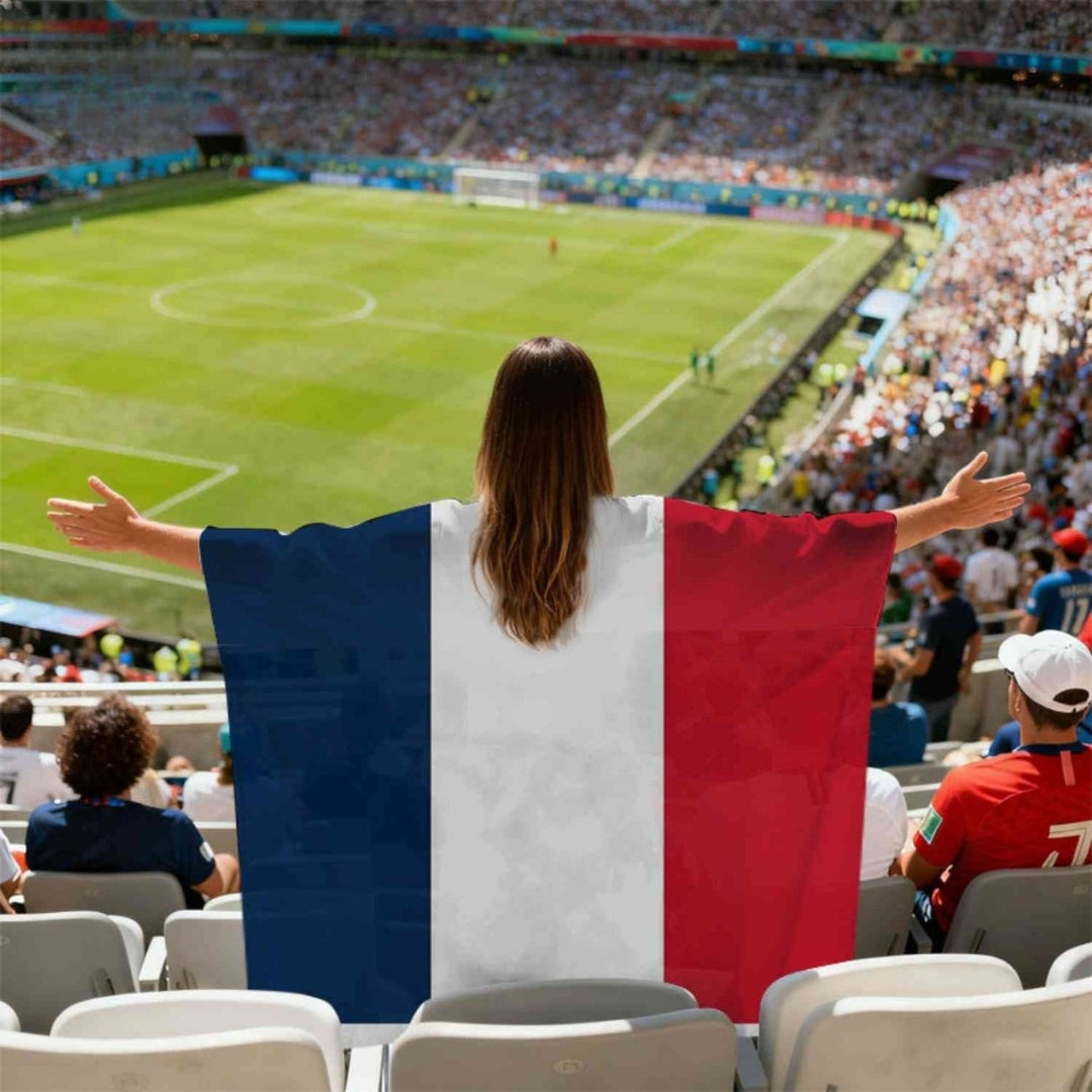 World Cup Flag Lightweight Supporter Cape for Fans