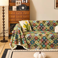 Housse de canapé Kilim tribal géométrique Zahara